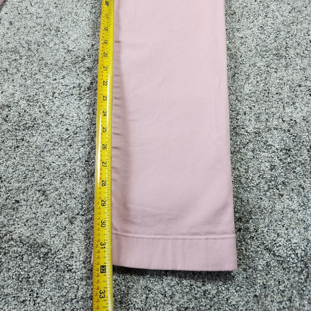 J.Crew Chino Pants Mens 32x34 Slim Flex Stretch Pink Excellent